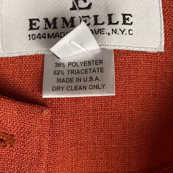 NWT EMMELLE Terracotta Blouse Lightweight Jacket Top - Picture 13 of 15